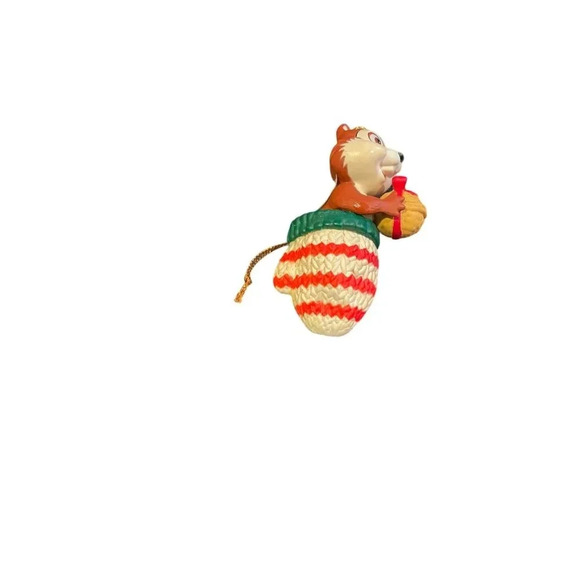 Disney Grolier‎ Chip Christmas Magic Ornament Holiday Mitten Vintage - Picture 2 of 5